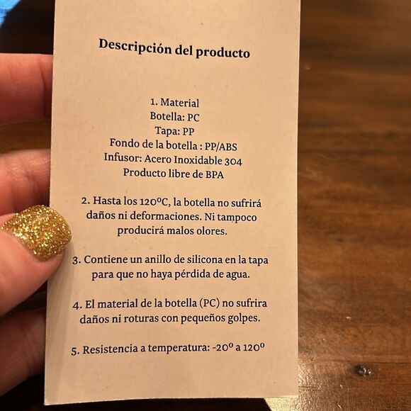 Sensorial Te bottle 600ml new in box - Picture 5 of 5